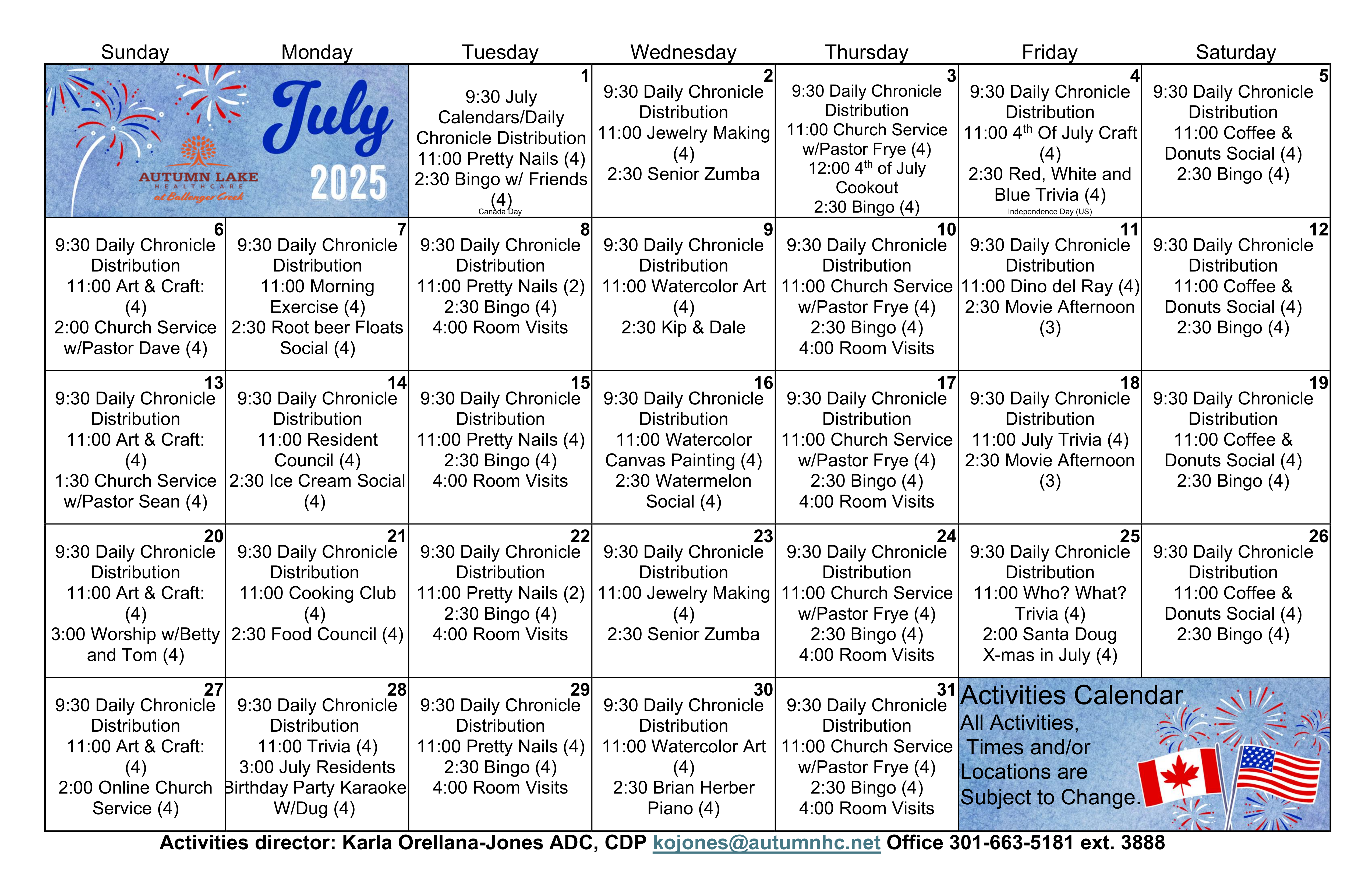 calendar